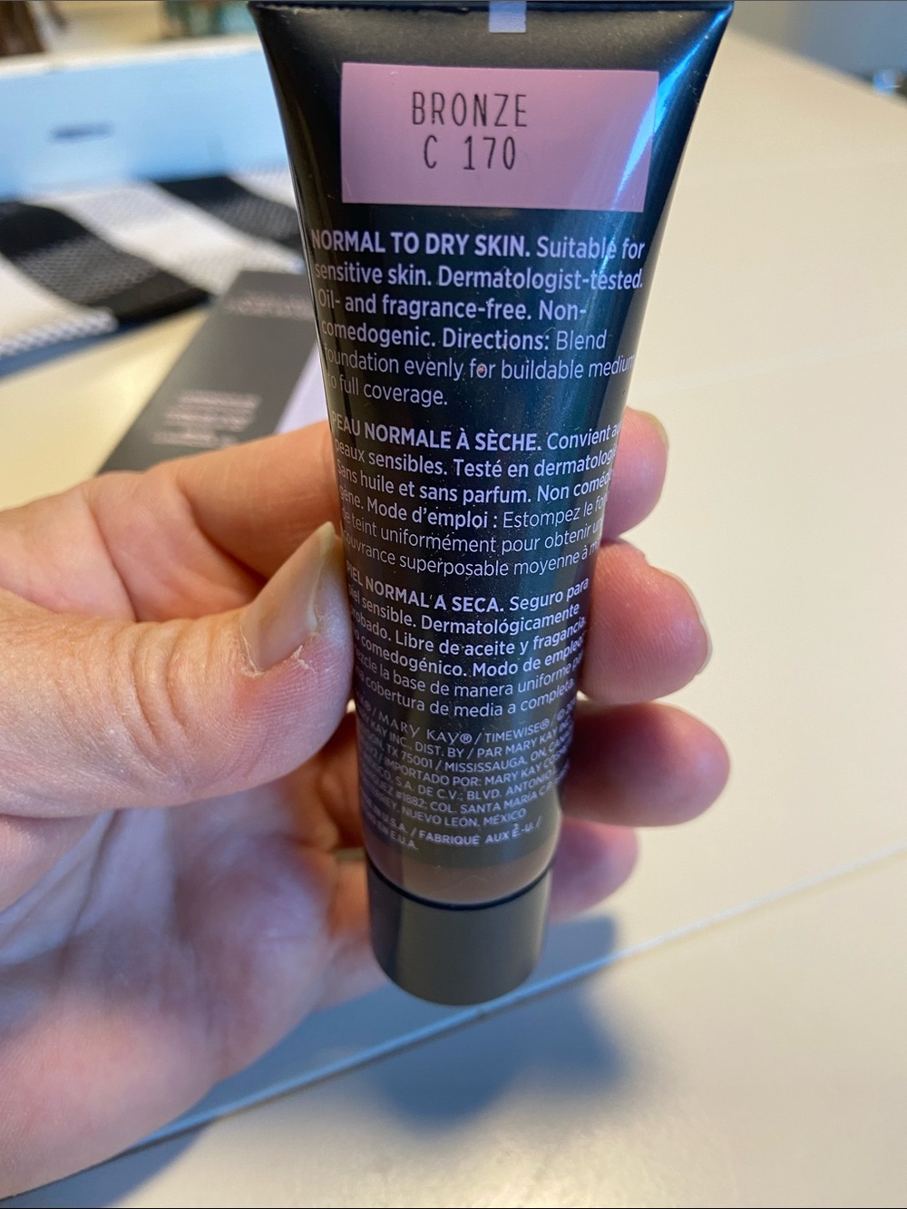 Mary Kay NEW IN BOX Timewise Matte 3D Foundation Bronze C 170 1 FL Oz 30ml - Picture 3 of 10